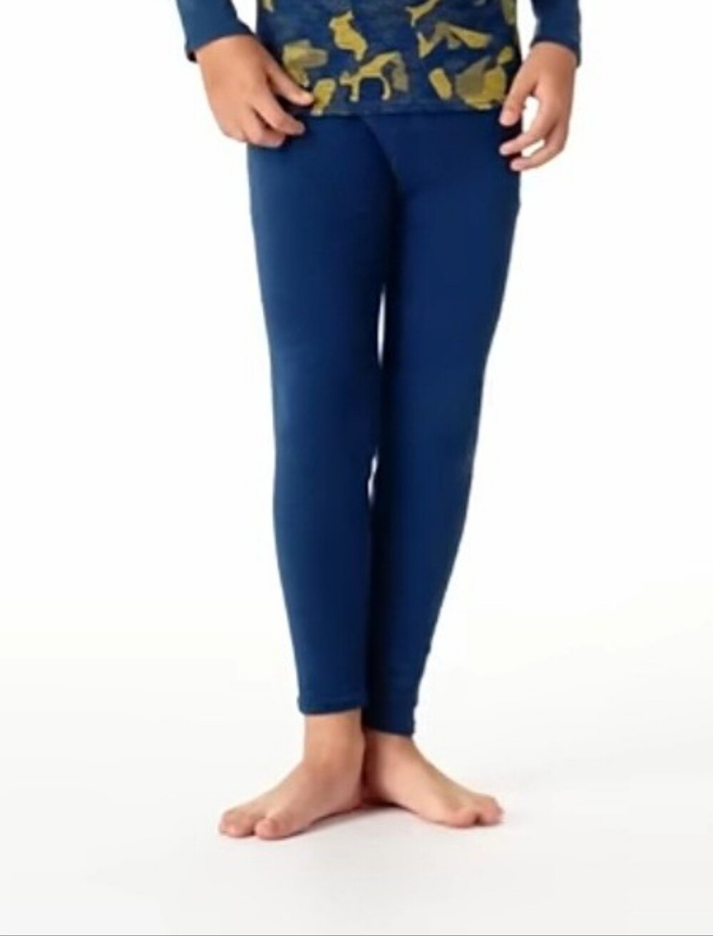 Smartwool Kids' Classic Thermal Merino Base Layer Bottom Blue